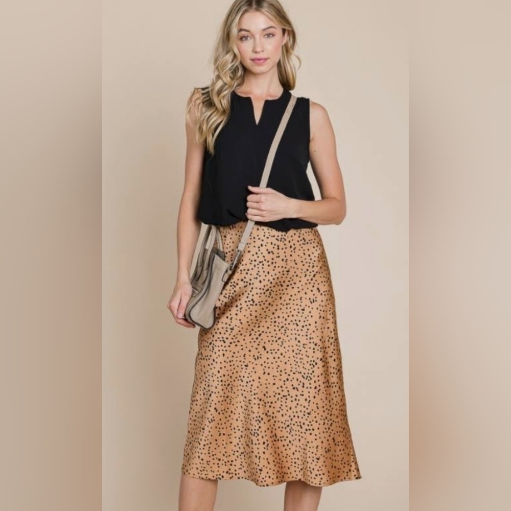 Together Dalmatian Print Skirt Size S